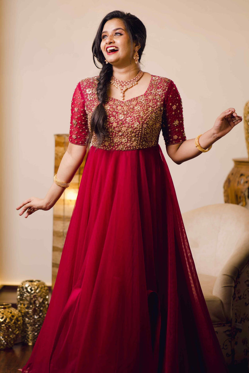 Shanthanu and nikhil Gown – Kuro Clothing India